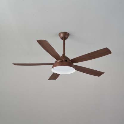 Ventilateur de Plafond Orvino en Bois avec Lumière - Neutralighting
