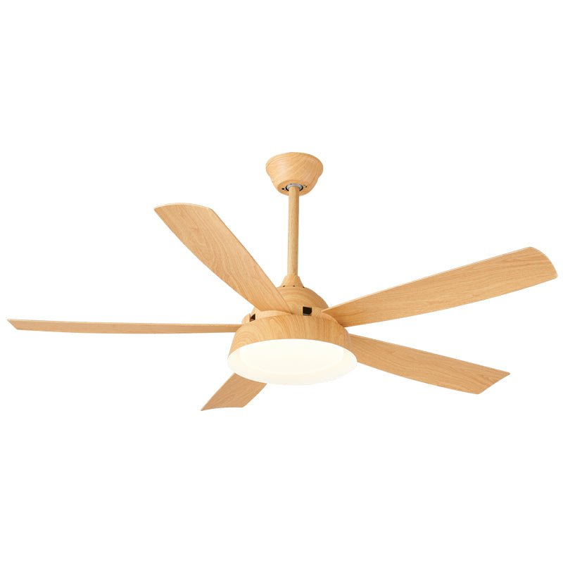 Ventilateur de Plafond Orvino en Bois avec Lumière - Neutralighting