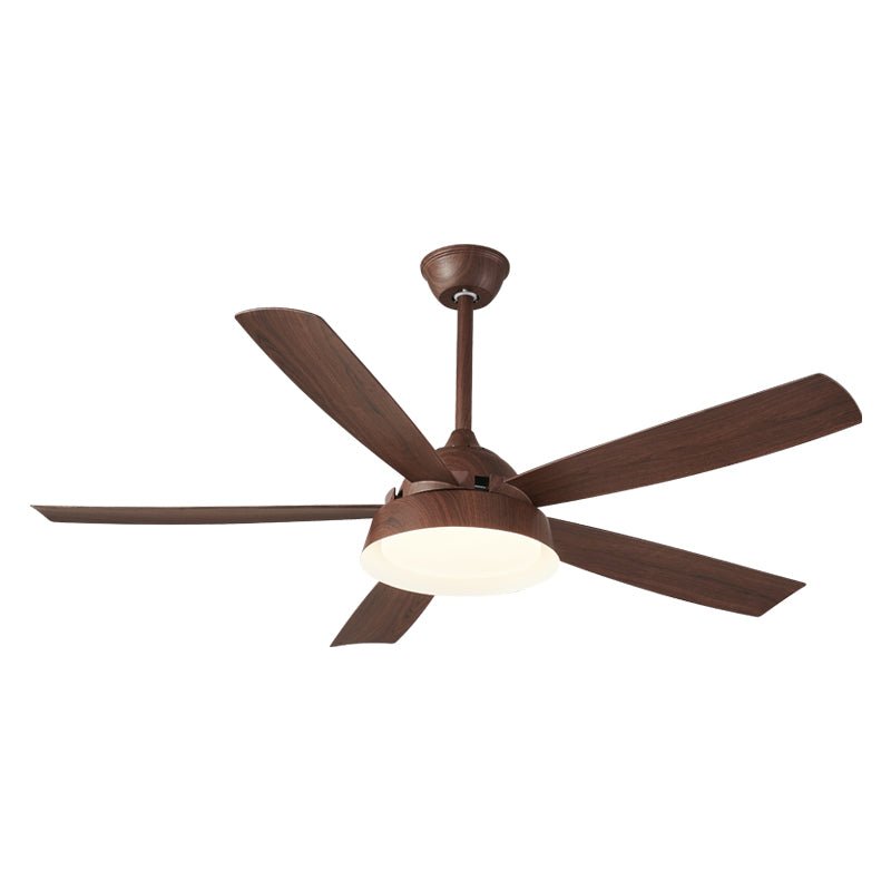 Ventilateur de Plafond Orvino en Bois avec Lumière - Neutralighting