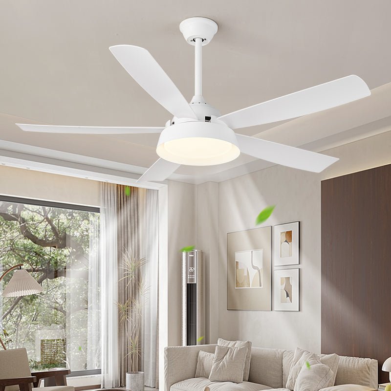 Ventilateur de Plafond Orvino en Bois avec Lumière - Neutralighting