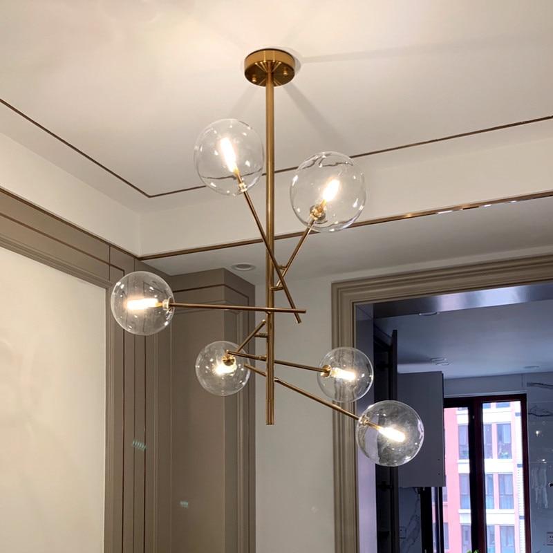 Nordic Modern Creative Concise Style Glass Pendant Light