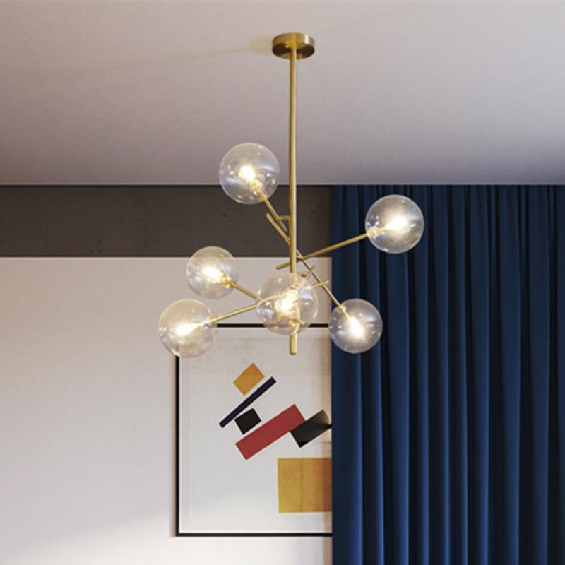 Nordic Modern Creative Concise Style Glass Pendant Light
