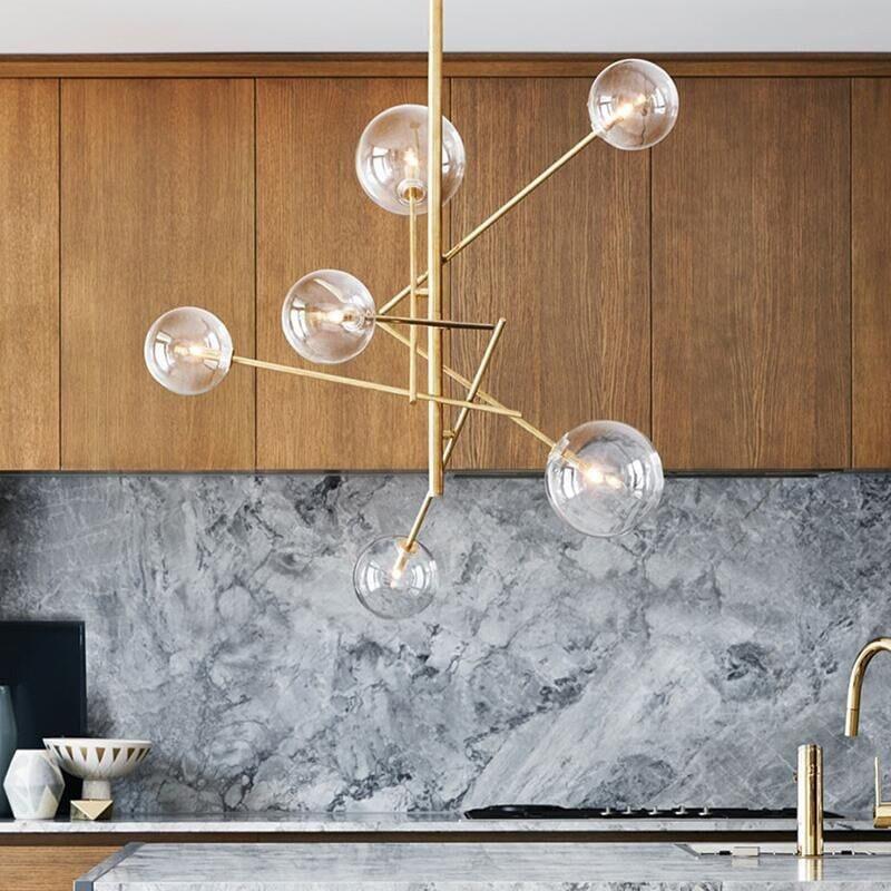 Nordic Modern Creative Concise Style Glass Pendant Light