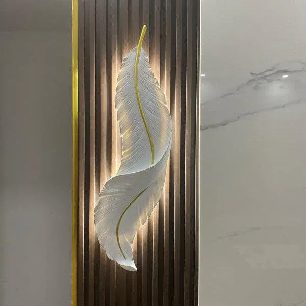 Applique Murale Naturel LED Résine Salle à Manger | Las Sola