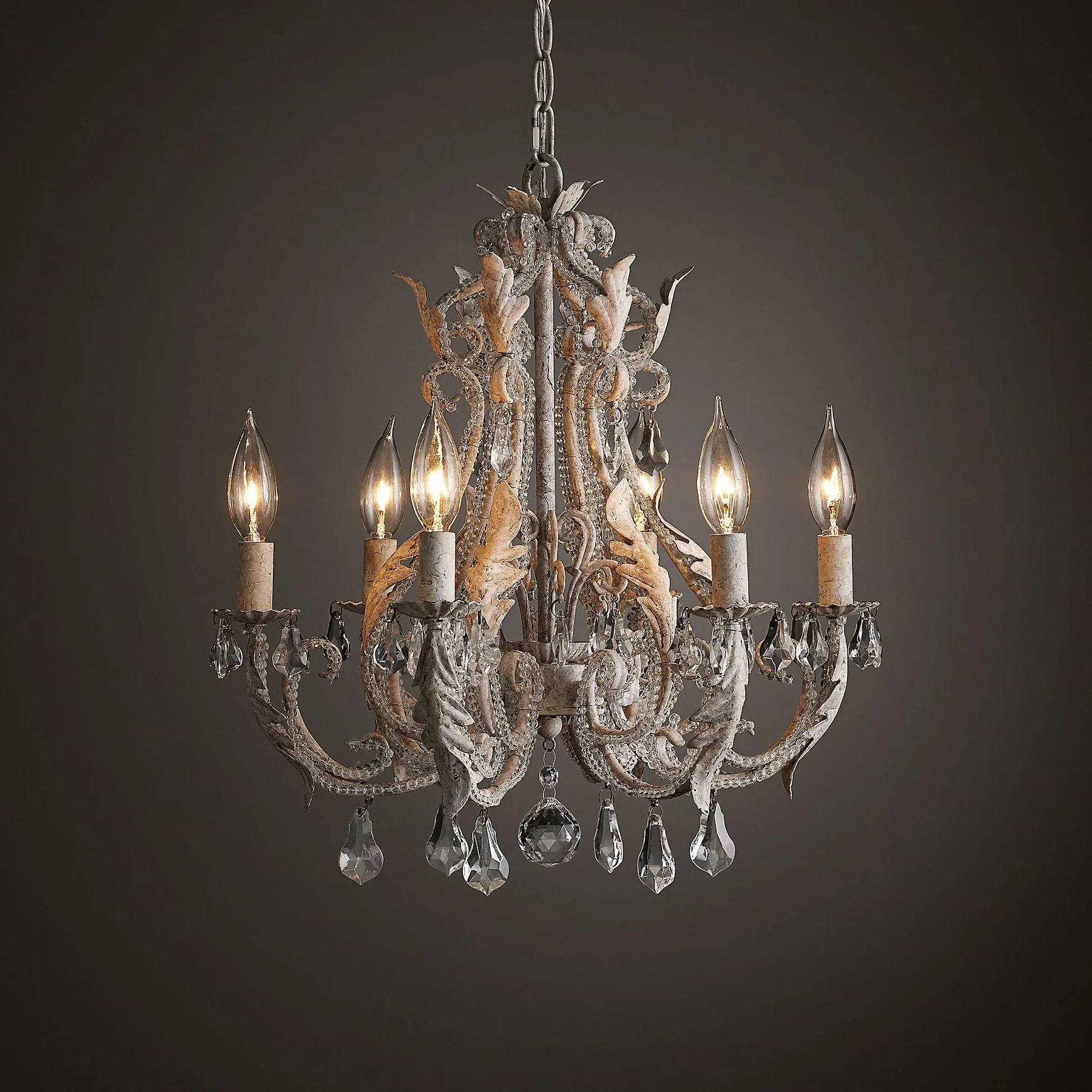 Marilyn Vintage Luxury Crystal Candle Holder Chandelier Living Room Bedroom
