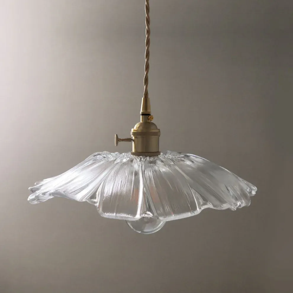 Carins Moderne Fleur Verre Suspendu Suspension Salle à Manger