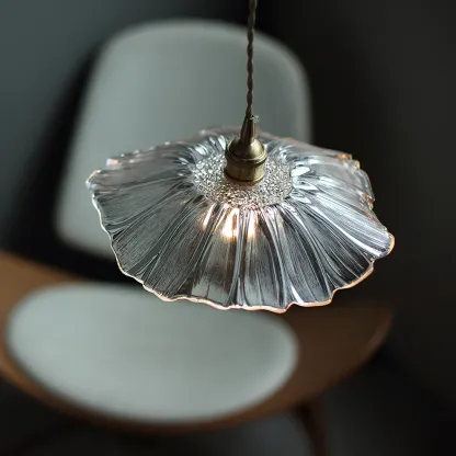 Carins Moderne Fleur Verre Suspendu Suspension Salle à Manger