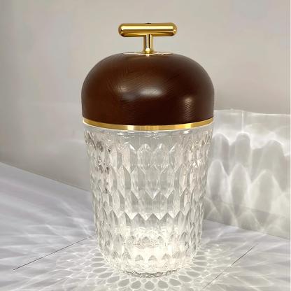 Verona Folia Crystal Portable Table Lamp