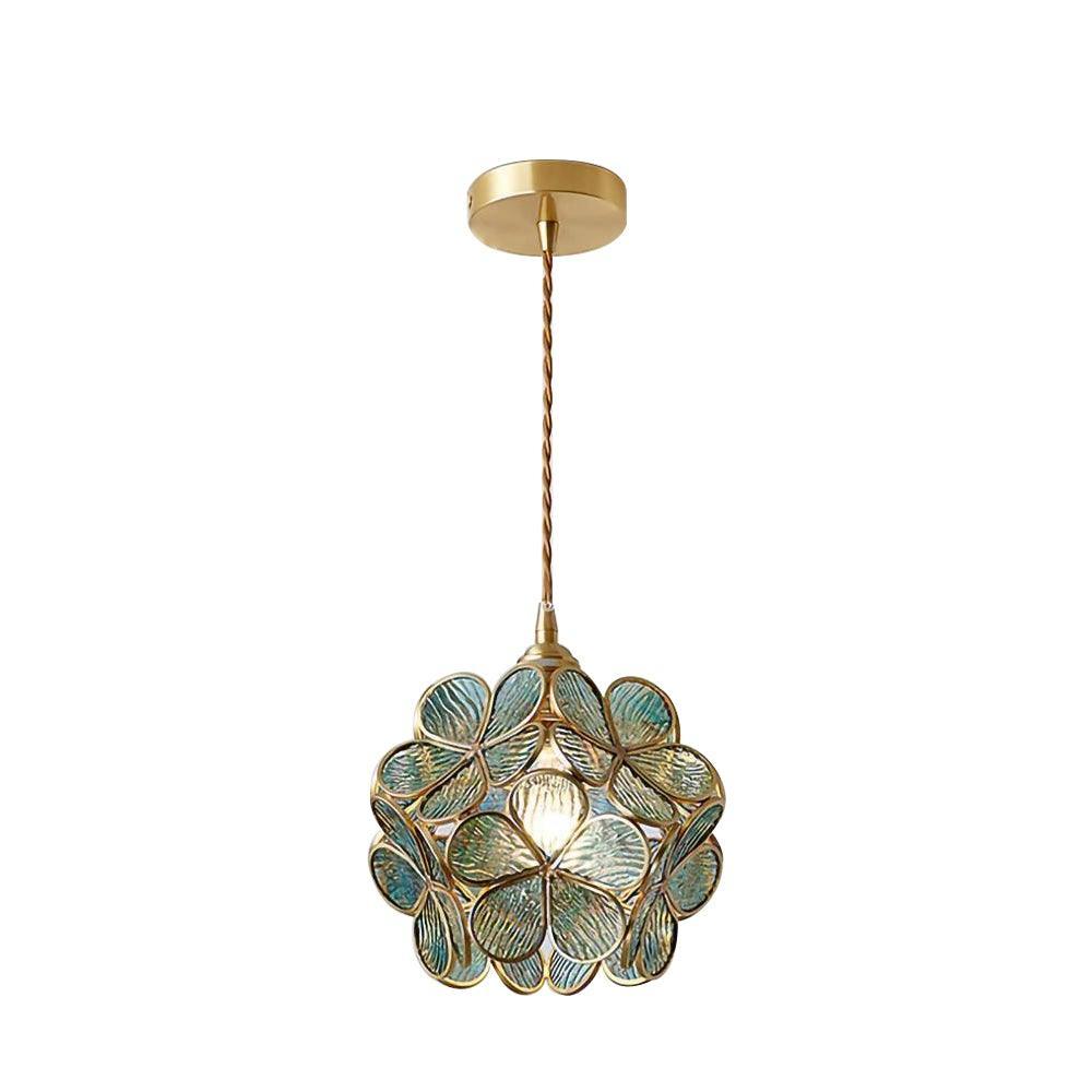 Alessio Vintage Flower Glass Pendant Light Shades Living Room Bedroom