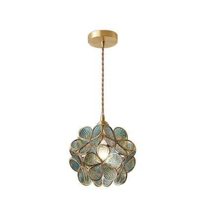 Alessio Vintage Flower Glass Pendant Light Shades Living Room Bedroom