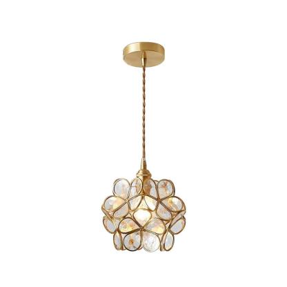 Alessio Vintage Flower Glass Pendant Light Shades Living Room Bedroom