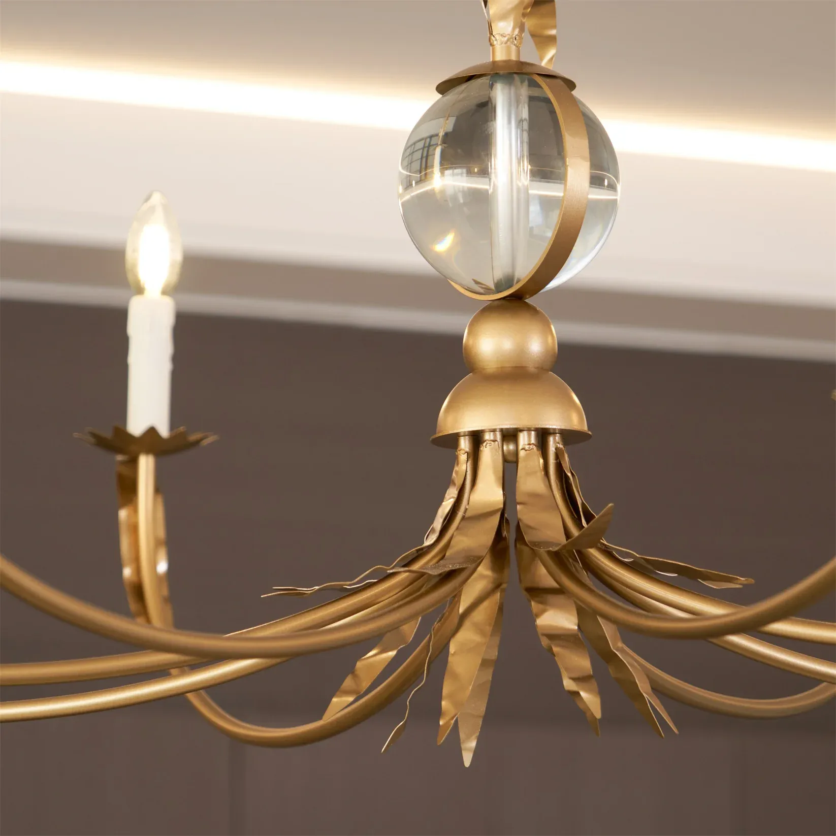 Alessio  Vintage Metal Brass Pendant Light Dining Room Bedroom