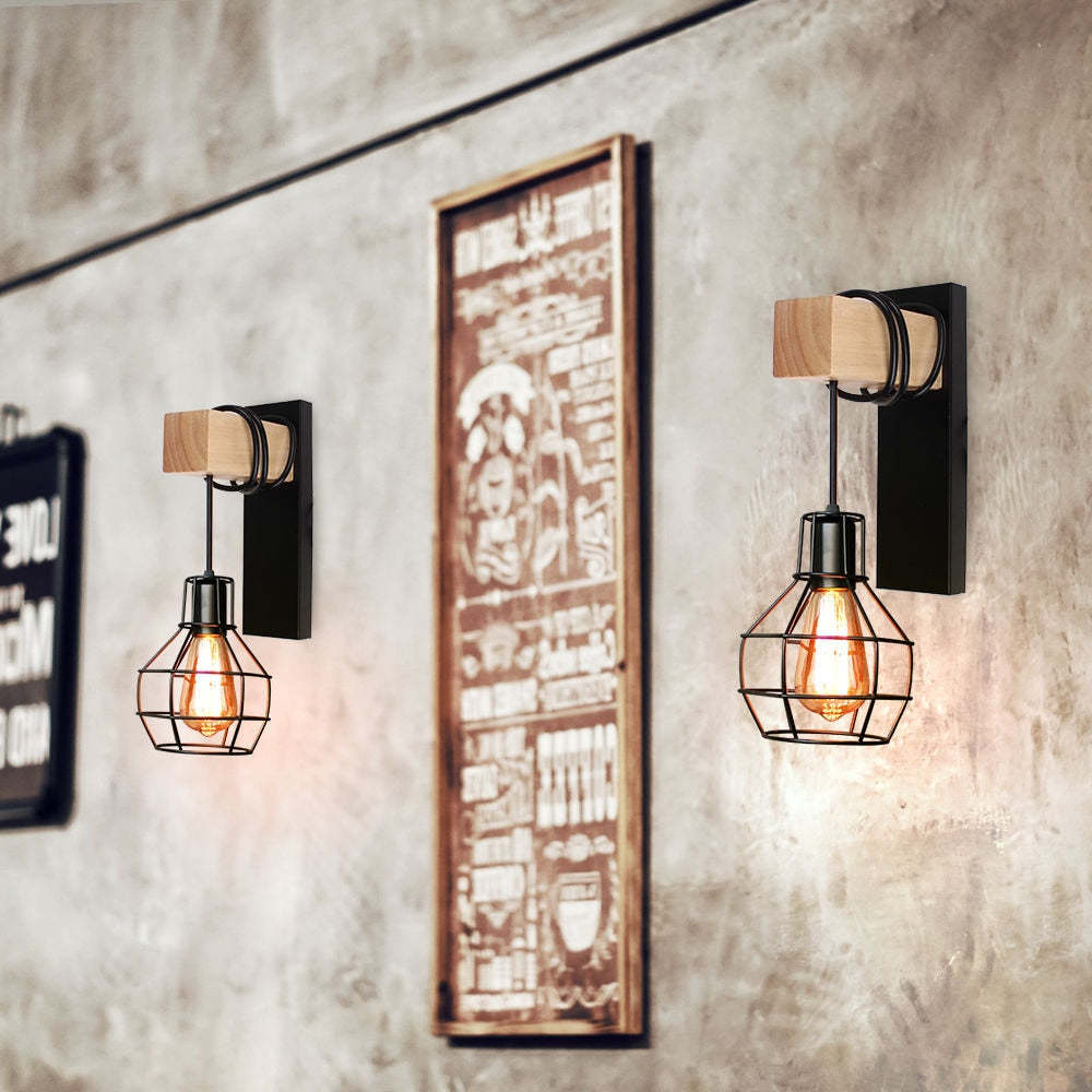 Adjustable Industrial Retro Wall Lamp