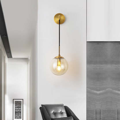 Nordic Modern Glass Ball Wall Lamps