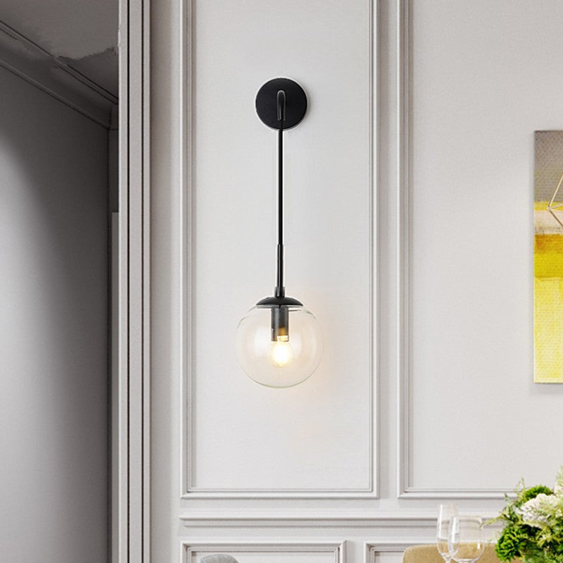 Nordic Modern Glass Ball Wall Lamps