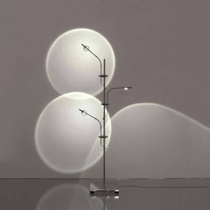 Minimalist LED Sunset Projection Floor Lamp