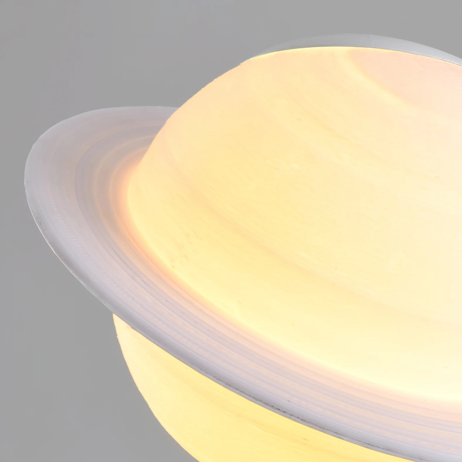 Hailie Modern Jupiter Round Pendant Light Shades Bedroom