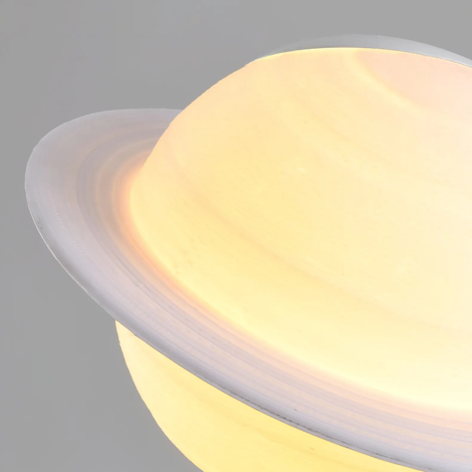 Hailie Modern Jupiter Round Pendant Light Shades Bedroom