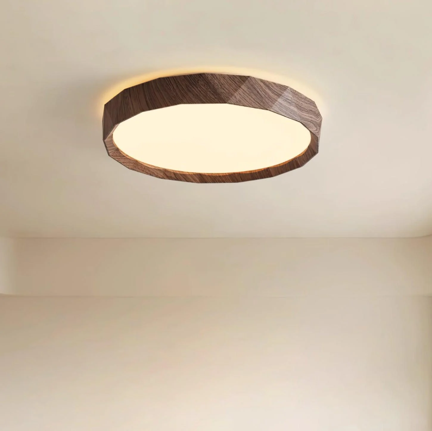 Ozawa Minimalisme Noyer Bois Plafonnier Chambre Salle à Manger