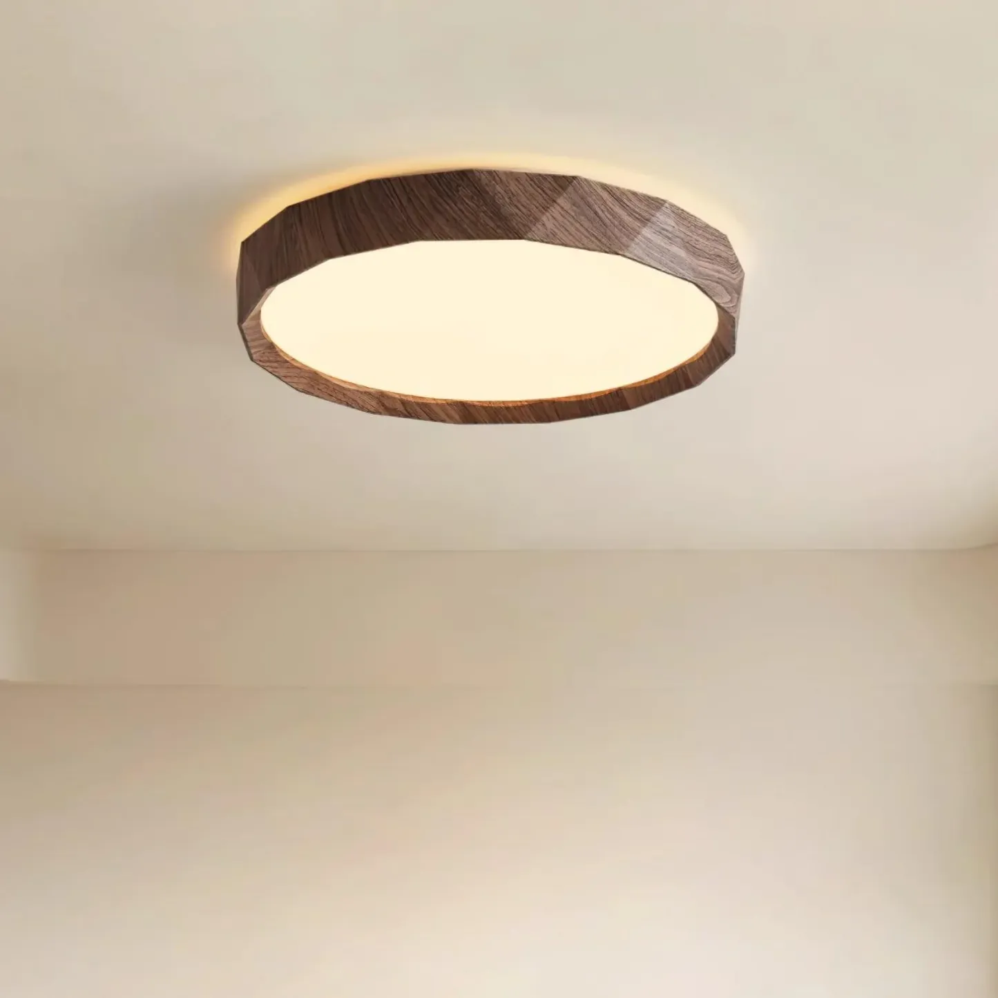 Ozawa Minimalisme Noyer Bois Plafonnier Chambre Salle à Manger