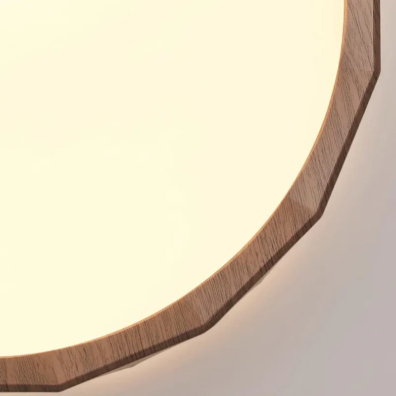 Ozawa Minimalism Walnut Wood Ceiling Lamp Bedroom Dining Room