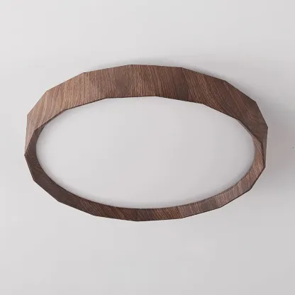Ozawa Ceiling Lamp, wood grain design, bedroom lighting