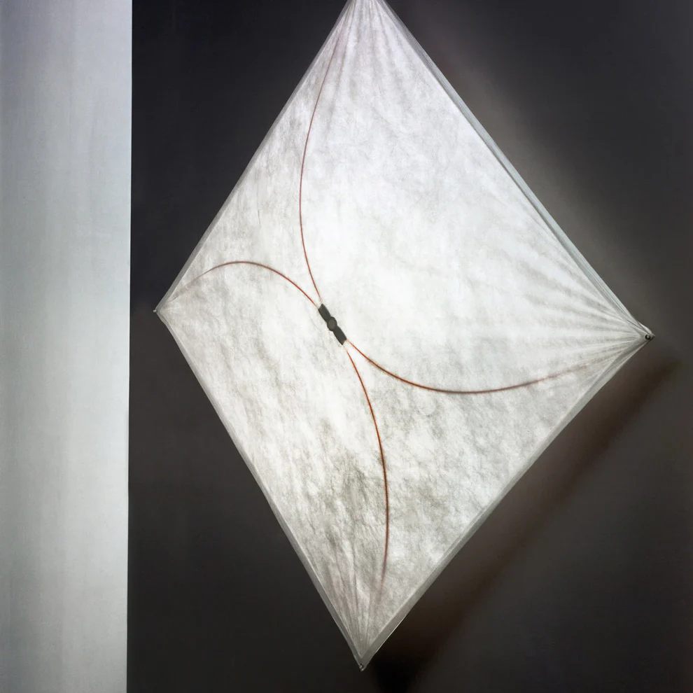 Ozawa Naturel Papier Métal Blanc Applique murale Salle à Manger Chambre
