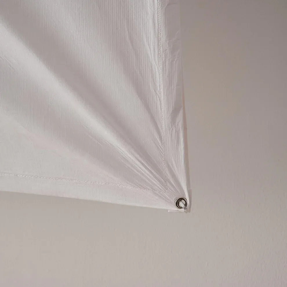Ozawa Naturel Papier Métal Blanc Applique murale Salle à Manger Chambre