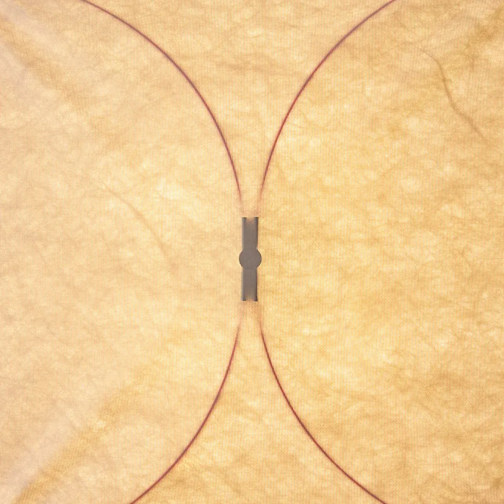 Ozawa Naturel Papier Métal Blanc Applique murale Salle à Manger Chambre