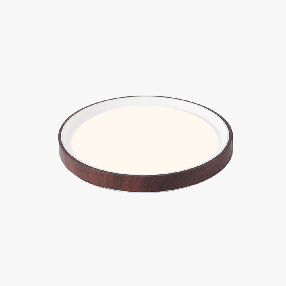 Quinn Moderne LED Plafonnier Blanc Bois Acrylique Salle De Bain