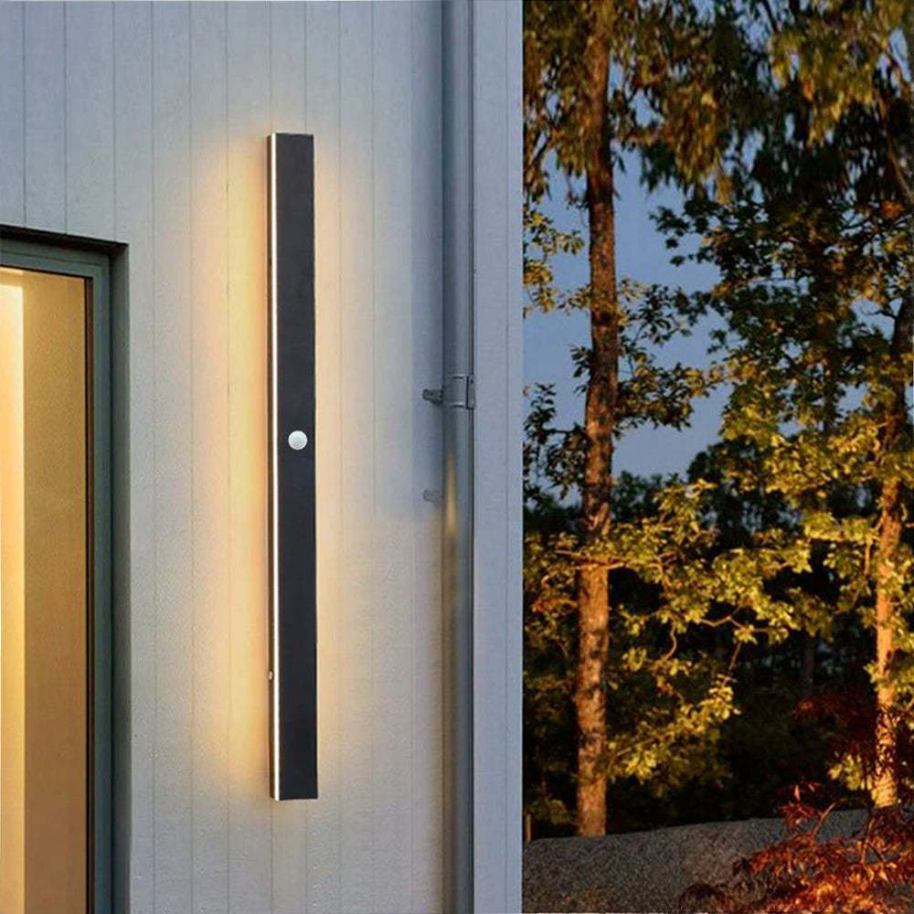 Edge Applique Murale Extérieur LED Étanche Minimaliste Métal Cour