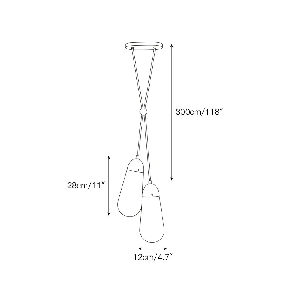 Verona Brass Frosted Glass Pendant Lamp