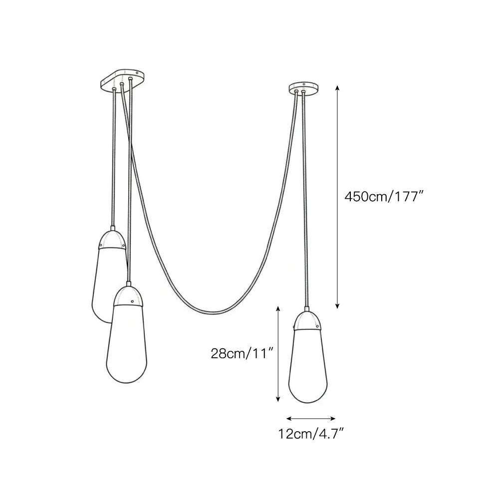 Verona Brass Frosted Glass Pendant Lamp
