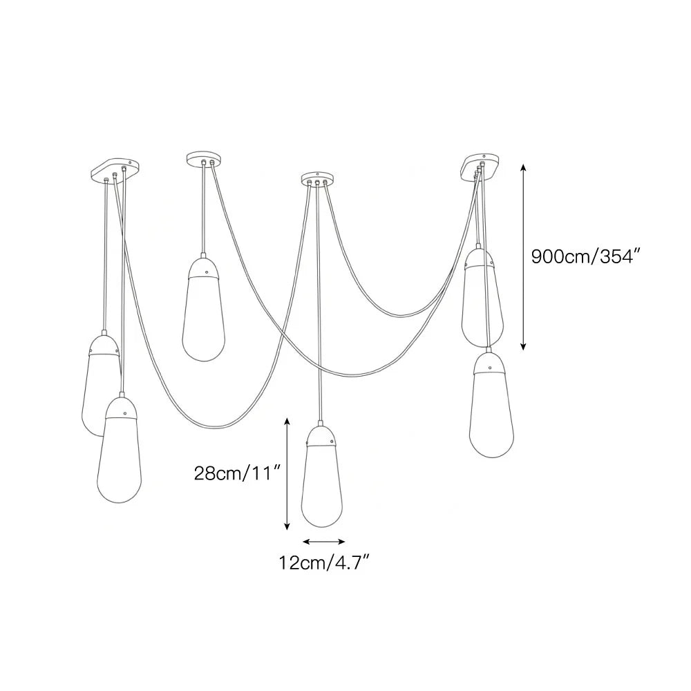 Verona Brass Frosted Glass Pendant Lamp
