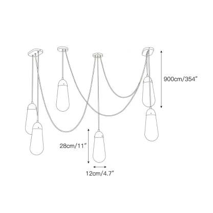 Verona Brass Frosted Glass Pendant Lamp