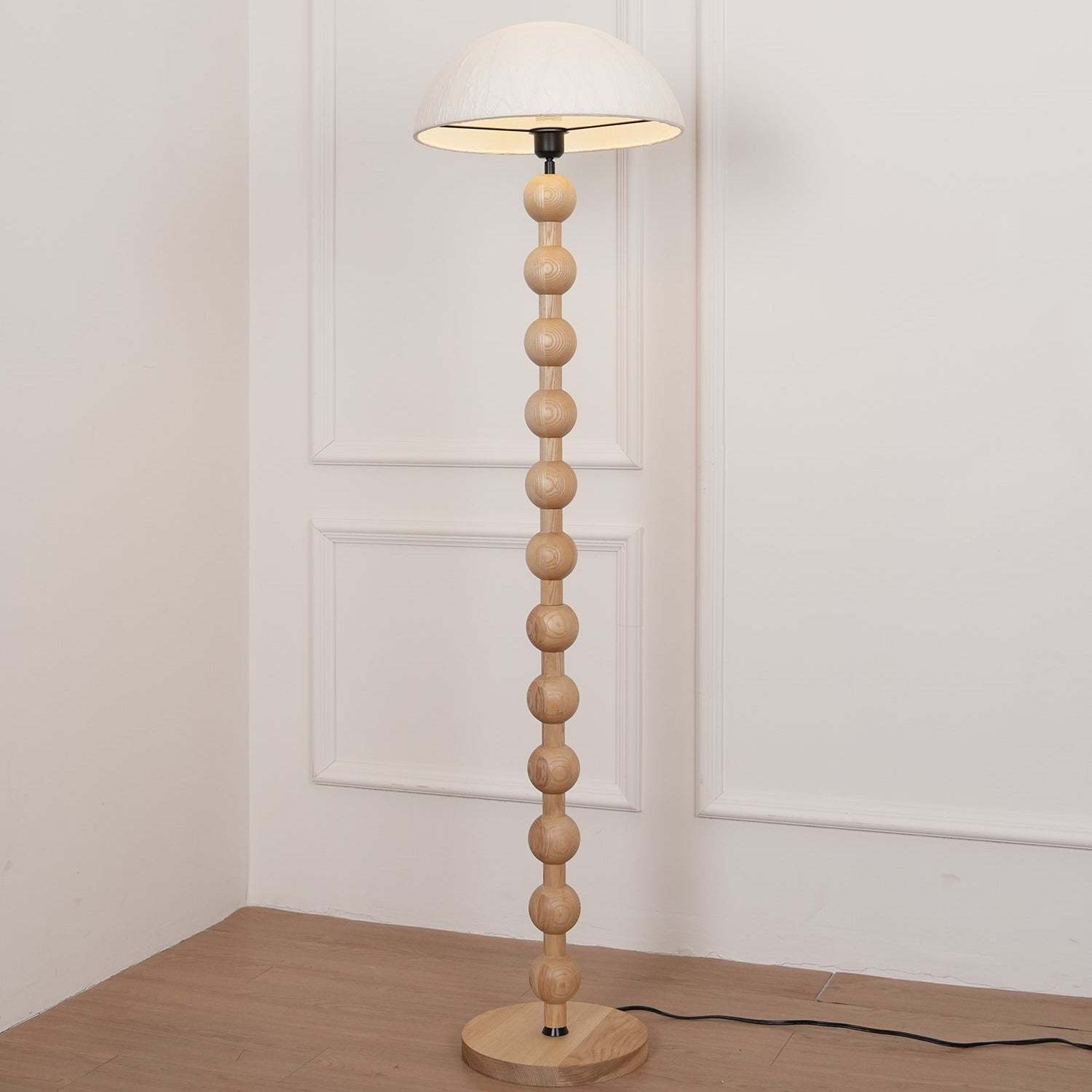 Artelux Orla Sculptural Wood Floor Lamp