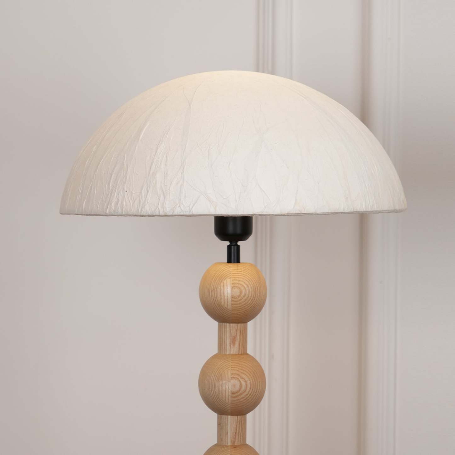 Artelux Orla Sculptural Wood Floor Lamp