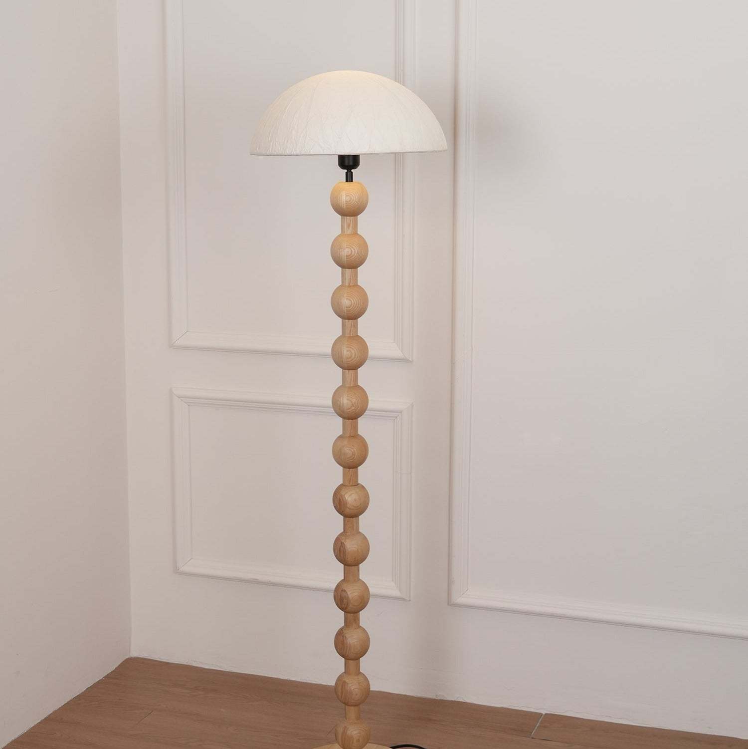 Artelux Orla Sculptural Wood Floor Lamp