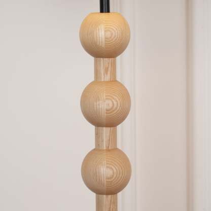 Artelux Orla Sculptural Wood Floor Lamp