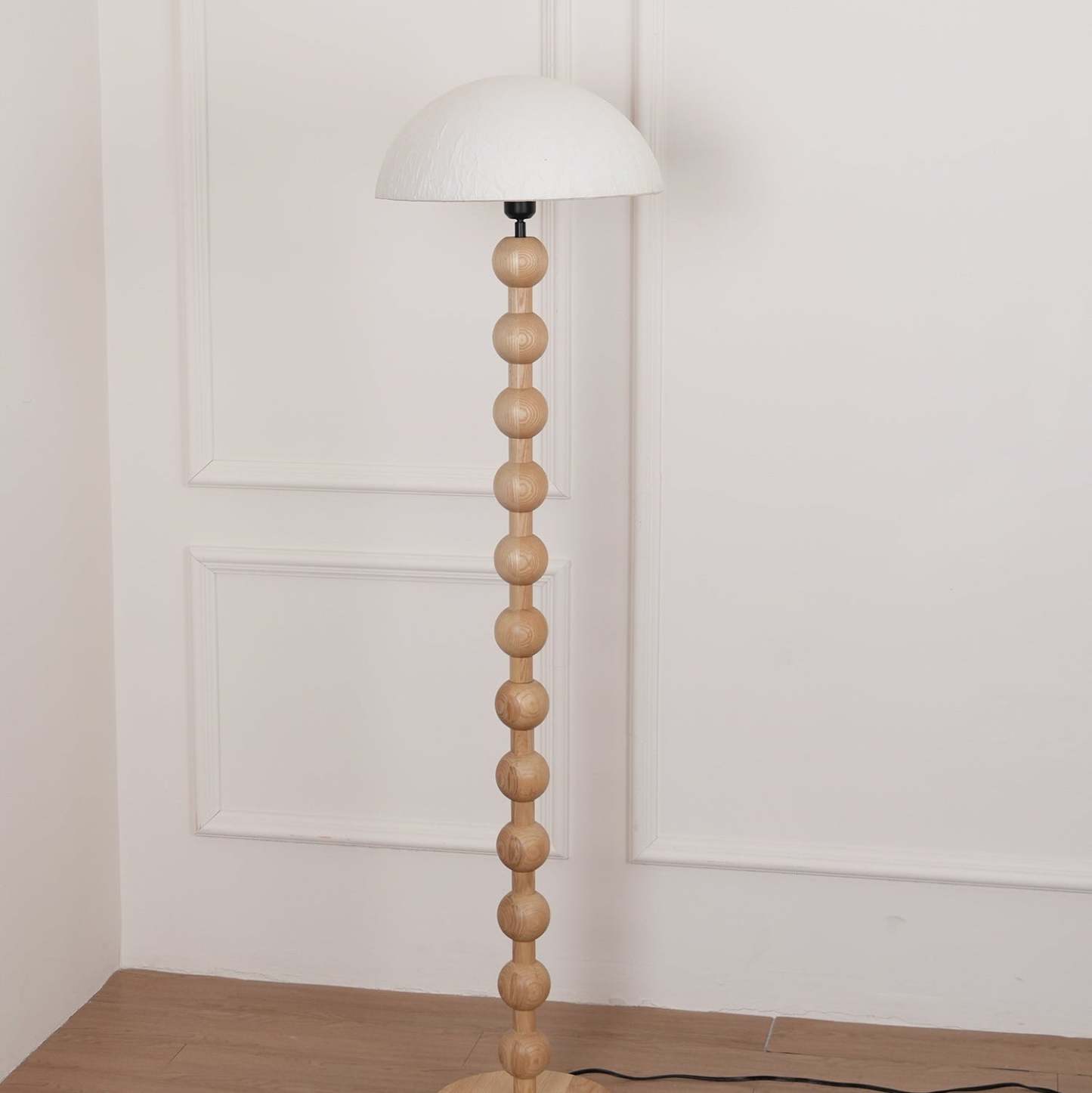 Artelux Orla Sculptural Wood Floor Lamp