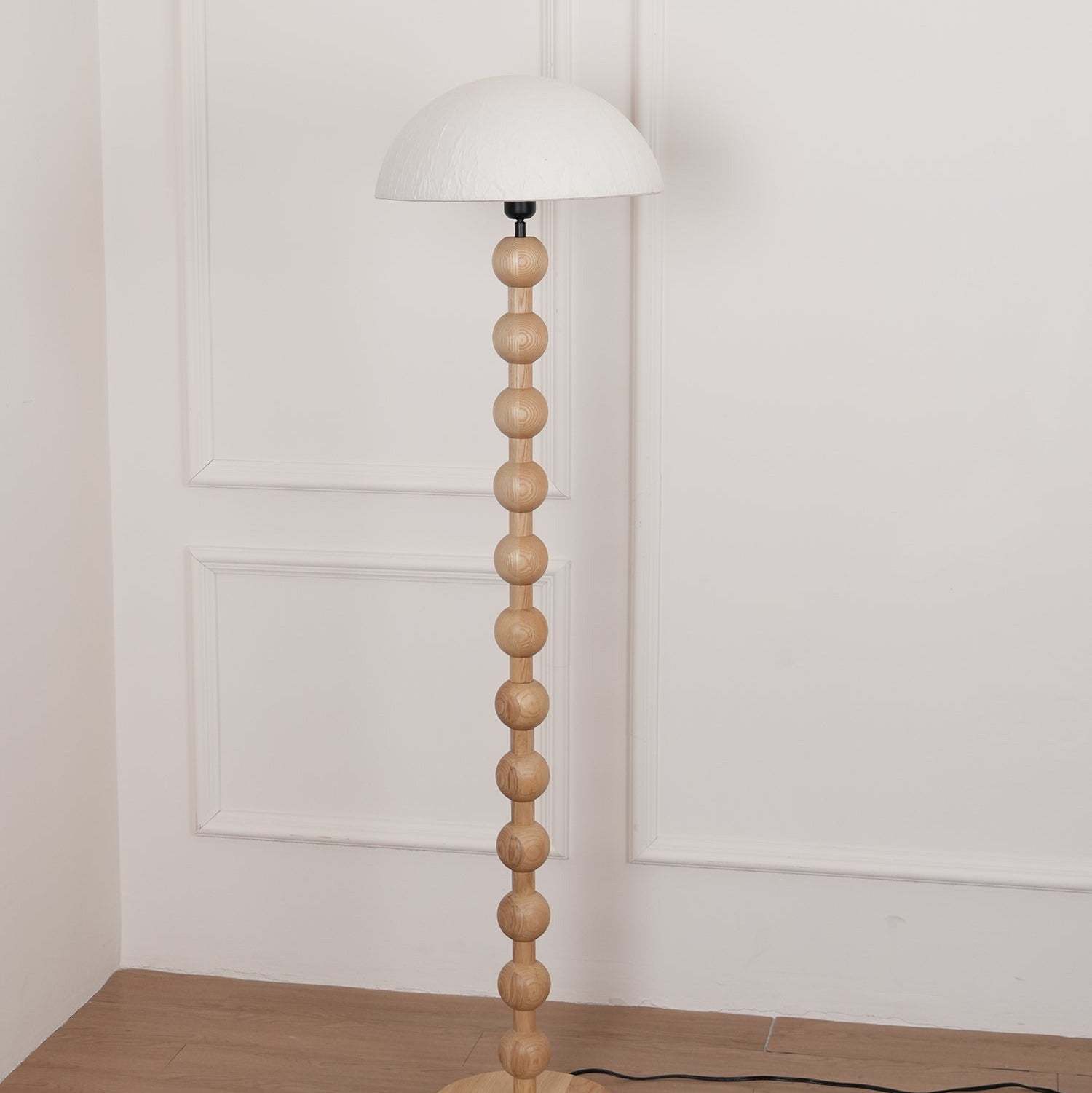 Artelux Orla Sculptural Wood Floor Lamp
