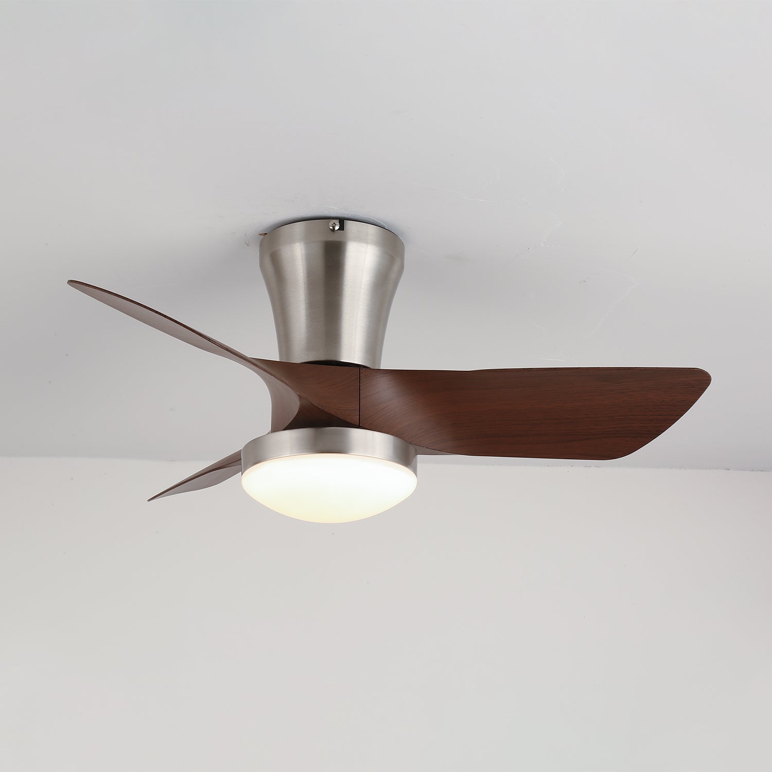 Trivon Plafonnier Ventilateur Moderne en Bois - Neutralighting