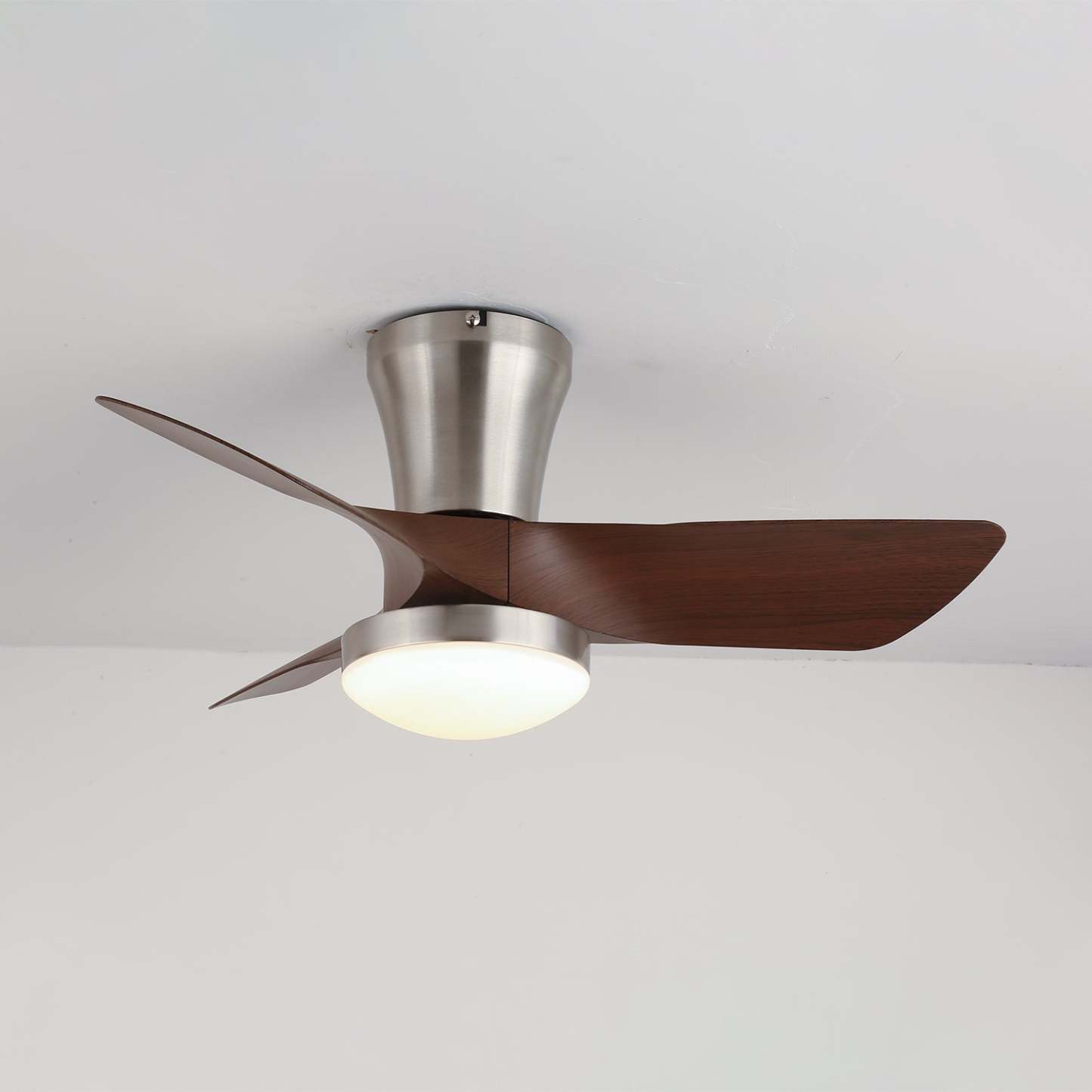 Trivon Plafonnier Ventilateur Moderne en Bois - Neutralighting