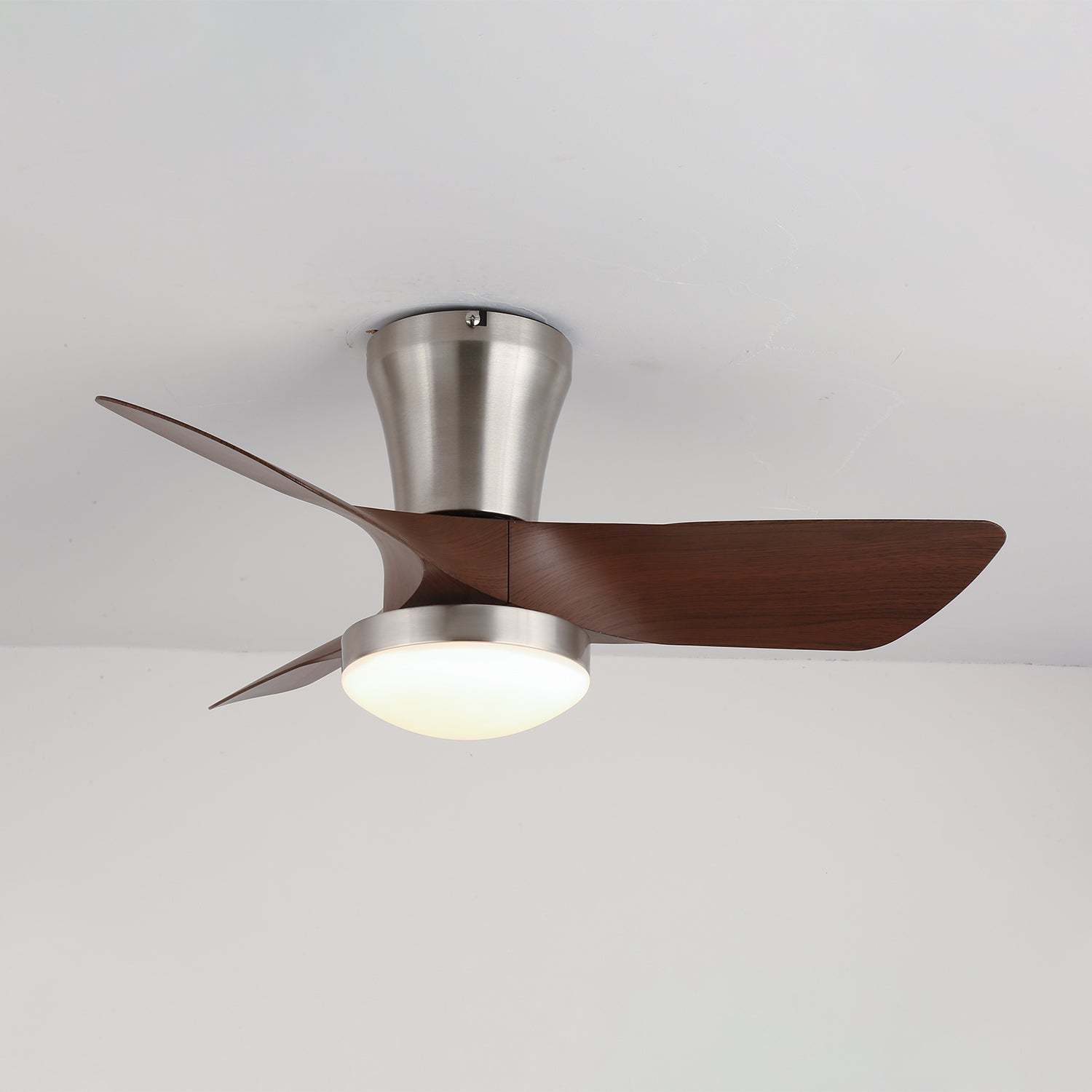 Trivon Plafonnier Ventilateur Moderne en Bois - Neutralighting