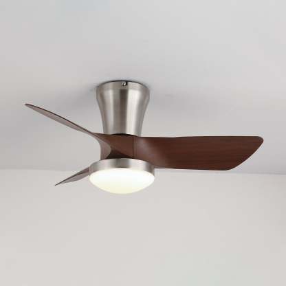 Trivon Plafonnier Ventilateur Moderne en Bois - Neutralighting