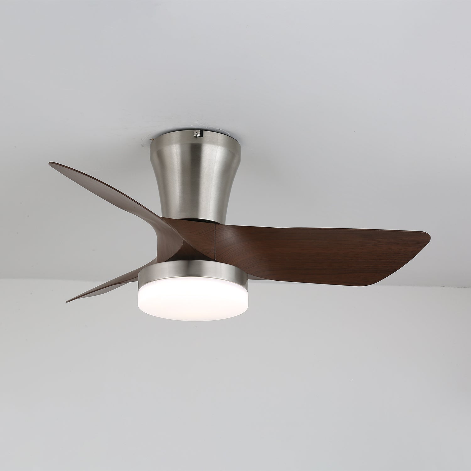Trivon Plafonnier Ventilateur Moderne en Bois - Neutralighting