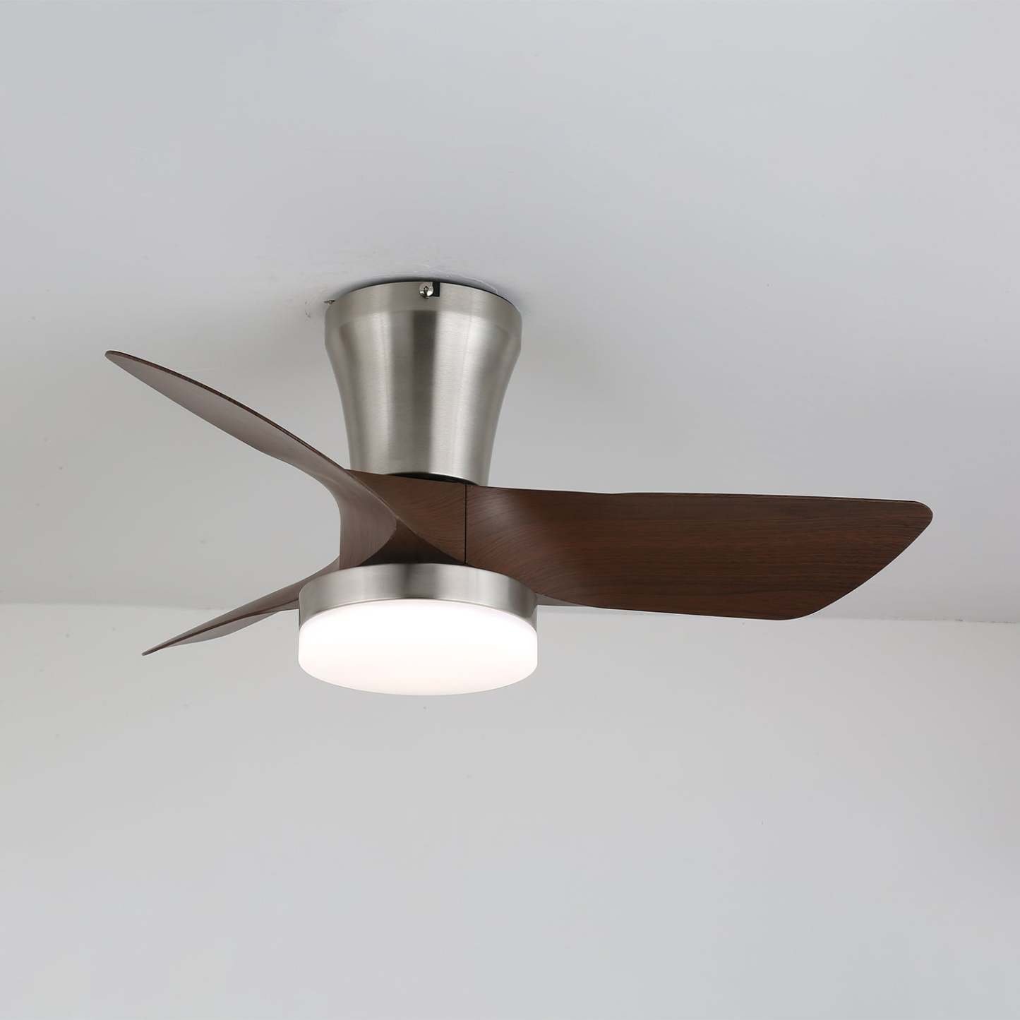 Trivon Plafonnier Ventilateur Moderne en Bois - Neutralighting
