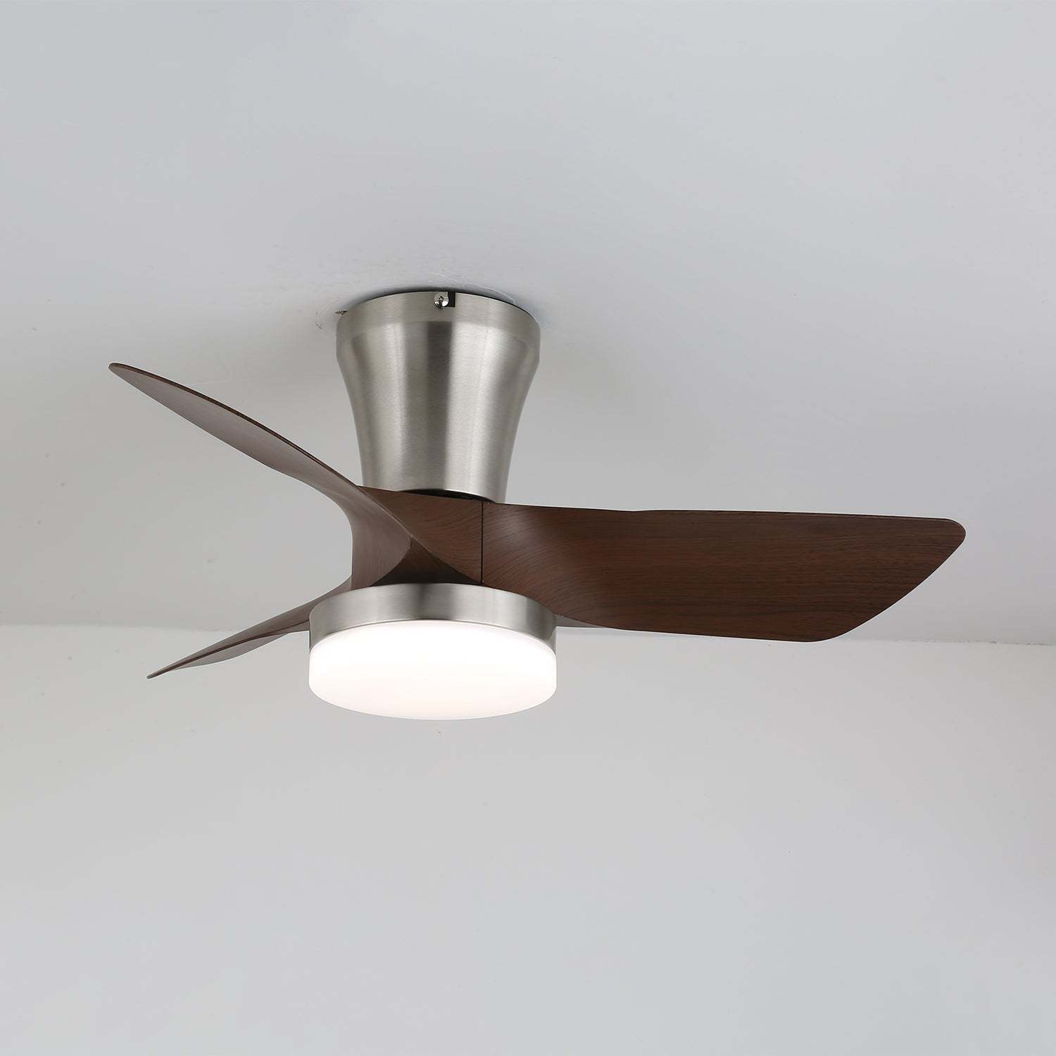Trivon Plafonnier Ventilateur Moderne en Bois - Neutralighting