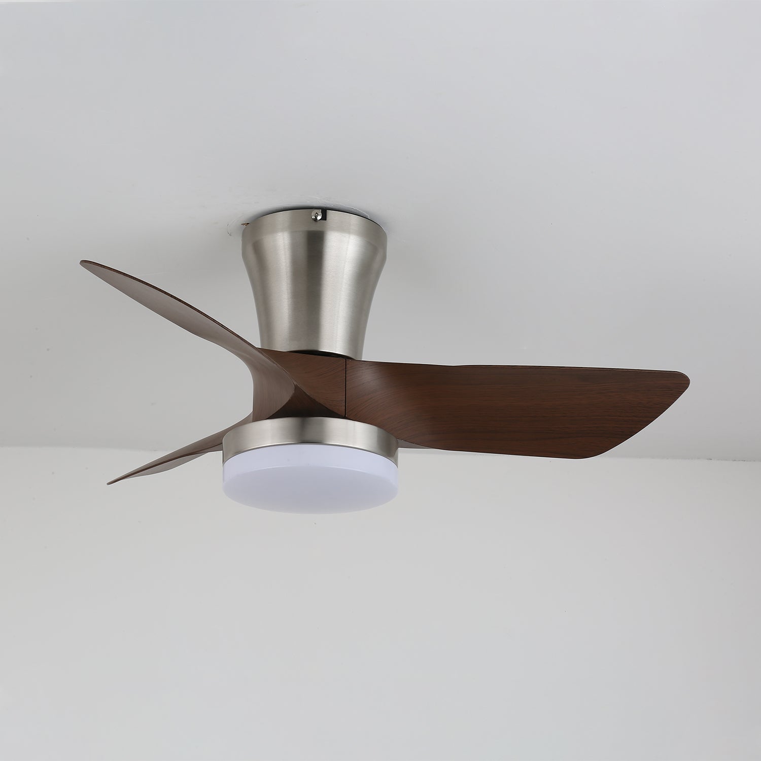 Trivon Plafonnier Ventilateur Moderne en Bois - Neutralighting