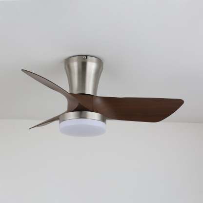 Trivon Plafonnier Ventilateur Moderne en Bois - Neutralighting